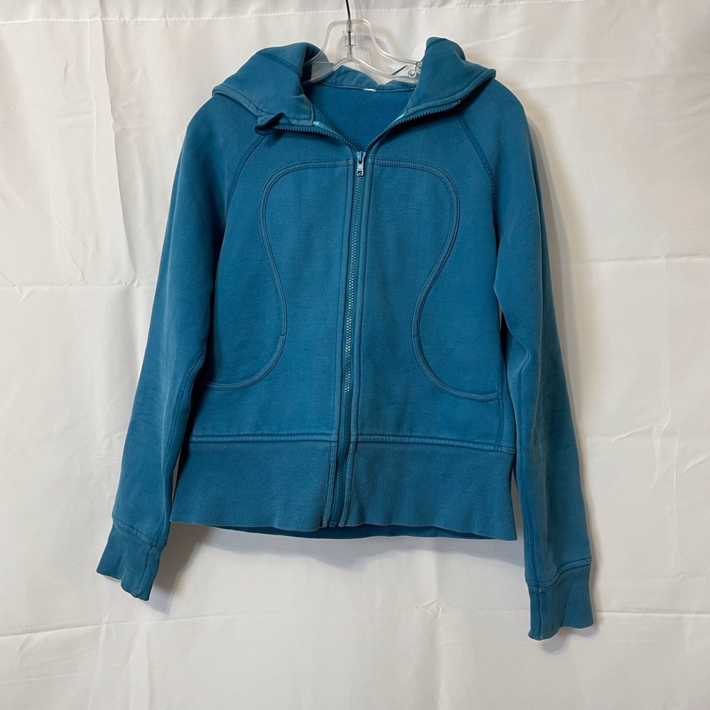 Lululemon Full Zip-Up Hoodie Blue Women’s Medium